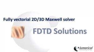 Lumerical FDTD Solutions/Device software  Expires May 31th, 2017 이미지